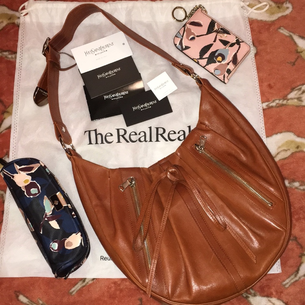 YSL Purse w/ Bonus Kate Spade Makeup Case & Wallet